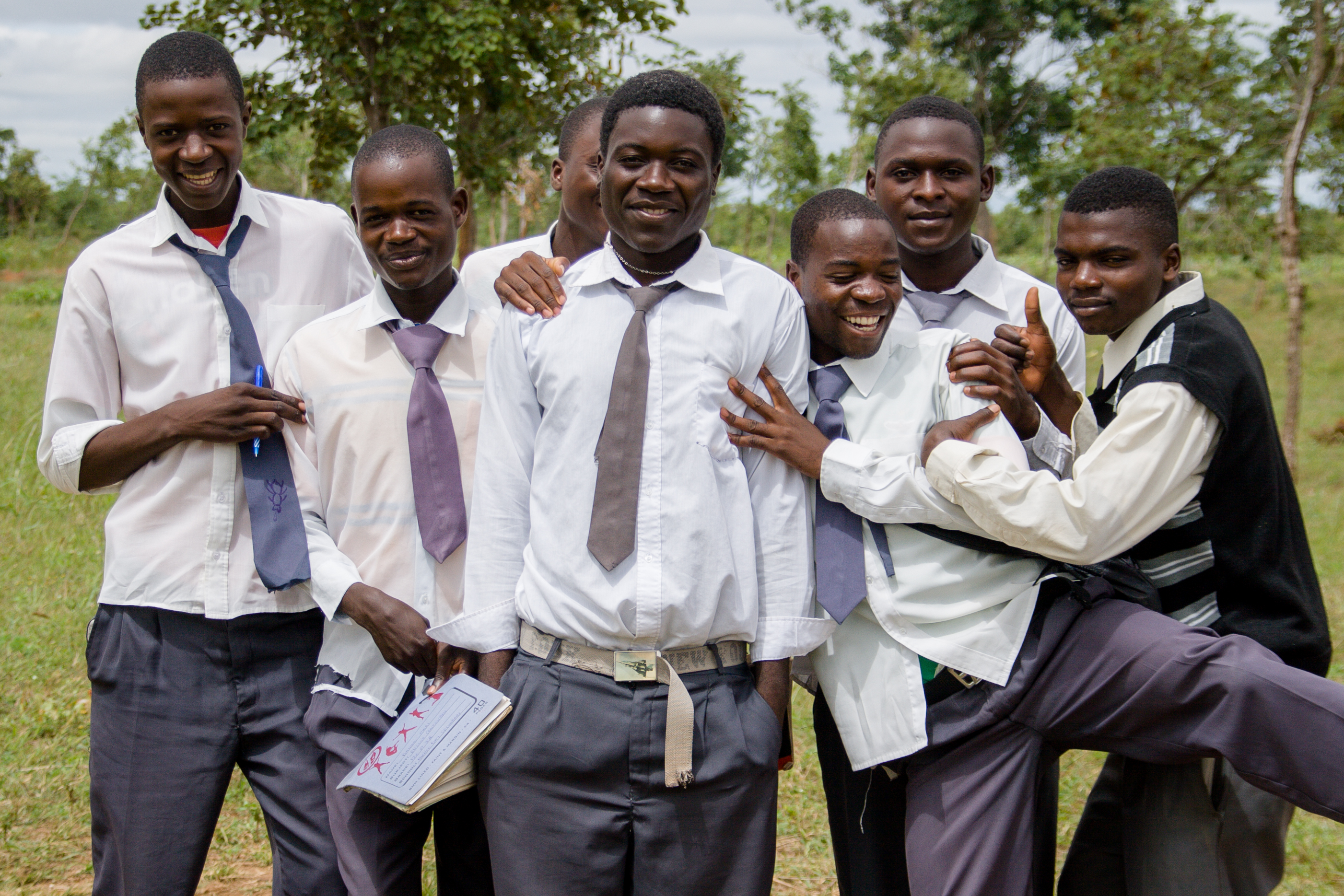 Students in Chasefu today.