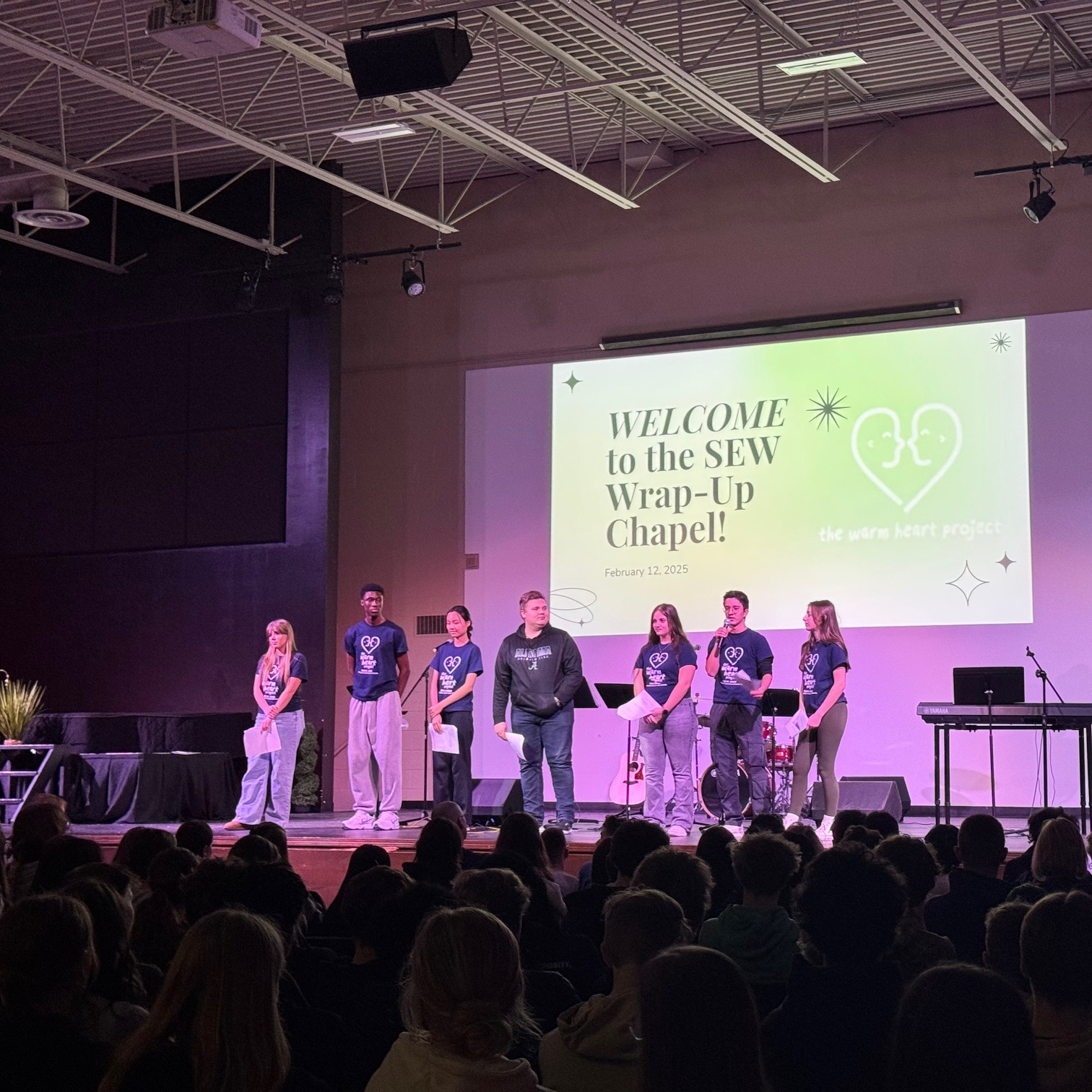 Students at Woodland Christian High School present on their Special Emphasis Week, highlighting Malawi!
